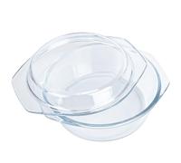 XCWTBL Small Casserole Dish with Lid 0.65L,Dish & Handles Individual Glass Casserole,Round Lidded Casserole Oven Proof, Microwaveable