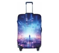 Xcyswbz Dream Travel Luggage Cover, Washable Suitcase Covers,Elastic Baggage Protective Anti-Scratch