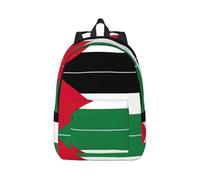 Xcyswbz Palestine Flag Canvas Backpack Lightweight Travel Daypack Laptop Backpack College Student Rucksack For Men Women