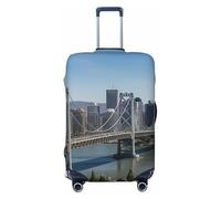 Xcyswbz San Francisco Travel Luggage Cover, Washable Suitcase Covers,Elastic Baggage Protective Anti-Scratch