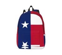 Xcyswbz Texas State Flag Canvas Backpack Lightweight Travel Daypack Laptop Backpack College Student Rucksack For Men Women