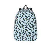 Xcyswbz Traffic Light Canvas Backpack Lightweight Travel Daypack Laptop Backpack College Student Rucksack For Men Women