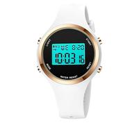 XCZAP Outdoor Sport Watches Alarm Clock 5Bar Waterproof LED Digital Watch, O-White-02, sports