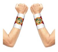 xczcnbg 2 Pairs Wrist Compression Sleeve, Elastic Wrist Support Flag of Florida Print Wrist Braces, for Sport Workout