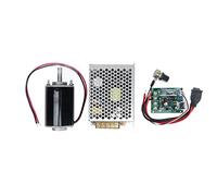 XD - 3420 Permanent Magnet Motor, 30W DC Motor with Adjustable Speed Controller and Power Supply, High - Speed CW/CCW Rotation Motor for Robotics, DIY Projects, and (12V3500 rpm)