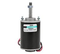 XD 3420 Thread Motor, Permanent Magnet Speed Bed Motor, 30W Electric Motor with Copper Stator ng for DIY Generators, Candy Floss, Equipment (12V3500 rpm)