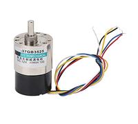 XD 37GB3525 Brushless Motor, DC12V Mini Speed Reduction Motor, CW/CCW Brushless Motor with Pure Copper Coil for CNC Machine Tools, High Torque Low Noise Metal Gear Motor (100rpm/min)