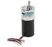 XD - 37GB3650 Brushless Motor, DC12V Low Speed Mini Motor with Copper Coil, High Torque Brushless Reducer Motor for Micro Machinery CNC Machine Tools, Includes Overload Protection (50rpm/min)