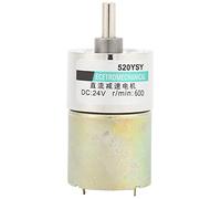XD - 37GB520 DC Reduction Motor, Low Speed High Torque DC24V Gear Motor, CW/CCW Rotation with Overload Protection, All Metal Gears for CNC Machine Tools and Precision Instruments (600rpm/min)