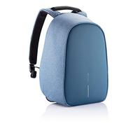 XD Design Bobby Hero Small Anti-Theft Backpack Light Blue USB (Unisex Bag)