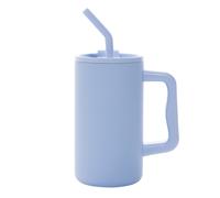 XD Design Cube Stainless Steel 800ml Travel Mug in Light Blue XD Design Light Blue