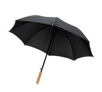 XD Design Men's Impact Aware Bamboo RPET Stick Umbrella in Black XD Design Black