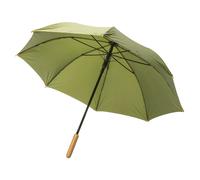 XD Design Men's Impact Aware Bamboo RPET Stick Umbrella in Green XD Design Green