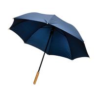 XD Design Men's Impact Aware Bamboo RPET Stick Umbrella in Navy XD Design Navy