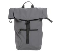 XD Design Men's Impact Aware Flap Top RPET Water Resistant Laptop Backpack in Dark Grey XD Design Dark Grey