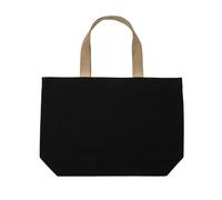 XD Design Men's Impact Aware Large Canvas Undyed Tote Bag in Black XD Design Black One Size
