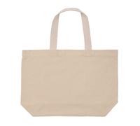 XD Design Men's Impact Aware Large Canvas Undyed Tote Bag in Brown XD Design Brown One Size