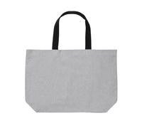 XD Design Men's Impact Aware Large Canvas Undyed Tote Bag in Grey XD Design Grey One Size