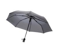 XD Design Men's Impact Aware RPET Automatic Folding Umbrella in Dark Grey XD Design Dark Grey