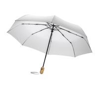 XD Design Men's Impact Aware RPET Automatic Folding Umbrella in White XD Design White