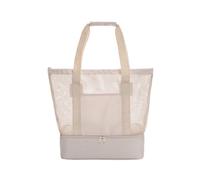 XD Design Men's Iqlo RPET 2 in 1 Cooler Tote Bag in Beige XD Design Beige One Size