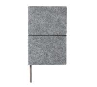 XD Design Soft Cover Felt A5 Notebook in Grey XD Design Grey
