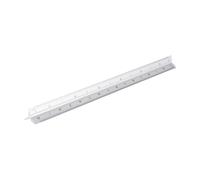 XD XCLUSIVE Triangle Aluminium Ruler in Silver XD XCLUSIVE Silver