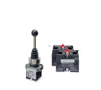 XD2PA12CR XD2PA22CR ositions Latching Maintained Wobble Stick Joystick Switch Two direction lock switch master switch rocker IDGTTLDF(XD2PA12CR)