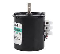 XD68KTYZ AC S1 AC220V 28W Permanent Magnet Synchronous Gear Motor High Torque Small Volume Constant Speed for Automation Equipment and Stage Lamps (20 turns)