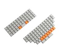XDA DSA Blank Colorful PBT Keycaps Suitable for Ortholinear Layout MX Keyboard XD75 ID75 Split36 Split46 Planck Preonic Niu40 (DSA 109)