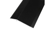 XDAPILMER Threshold Ramps Black 90cm floor transition strip Edge Trim Suitable suitable Bridge The Height Gap Between 10-40MM Floor Reducer(Black)