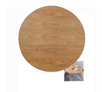 XDAPILMER Wooden Dining Table Top Round Replacement Tabletop 30 40 50 60 70 80 90 100cm for the surfaces of dining tables, desks, coffee tables(Golden oak color,20"(50cm))