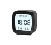 XDAWQP Alarm Clock 1PC Digital Alarm Clock Temperature Humidity Calendar Week Backlight Desktop Electronic Clock 12/24H LED Clock Clock