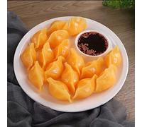 XDAWQP Exquisite Chinese food model, props, dumpling model simulation food model simulation food hotel ordering sample film and television shooting performance fake food props 1,3