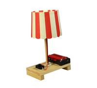 XDAWQP Small Table Lamp Night Light, Diy Technology Small Production Small Invention Hand-Assembled Model Physical Technology Toy Invention Table Lamp Toys Desk Light ，