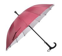 XDAWQP Windproof Travel Umbrella Fashion Long Handle Straight Umbrella Windproof Patio Umbrella Rain Stick Umbrella Big Parasol Stand up To Snow Storm，G 91 * 77cm
