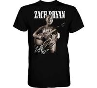 XDCERE New Popular Zach Bryan Singer Shirt Signature Cotton Men S-5XL Shirt 4H1442 BlackXX-Large