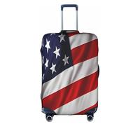 XDCYWBZDBC American Flag Elastic Travel Luggage Cover Luggage Cover Luggage Case Tao18-32inch Luggage Cover with Zipper Antis Scratch Dust Tight Quick Fixation and Disassembly