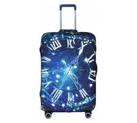 XDCYWBZDBC Blue Musical Notes Elastic Travel Luggage Cover Luggage Cover Luggage Case Tao18-32inch Luggage Cover with Zipper Antis Scratch Dust Tight Quick Fixation and Disassembly