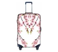 XDCYWBZDBC Cherry Blossoms Tree Elastic Travel Luggage Cover Luggage Cover Luggage Case Tao18-32inch Luggage Cover with Zipper Antis Scratch Dust Tight Quick Fixation and Disassembly