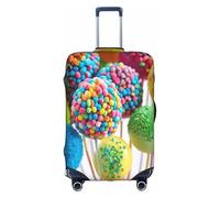 XDCYWBZDBC Colorful Candy Elastic Travel Luggage Cover Luggage Cover Luggage Case Tao18-32inch Luggage Cover with Zipper Antis Scratch Dust Tight Quick Fixation and Disassembly