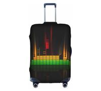 XDCYWBZDBC Cool Music Sound Elastic Travel Luggage Cover Luggage Cover Luggage Case Tao18-32inch Luggage Cover with Zipper Antis Scratch Dust Tight Quick Fixation and Disassembly
