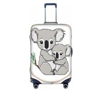 XDCYWBZDBC Cute Koala Mom and Baby Elastic Travel Luggage Cover Luggage Cover Luggage Case Tao18-32inch Luggage Cover with Zipper Antis Scratch Dust Tight Quick Fixation and Disassembly