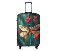 XDCYWBZDBC Dragonfly On The Flower Elastic Travel Luggage Cover Luggage Cover Luggage Case Tao18-32inch Luggage Cover with Zipper Antis Scratch Dust Tight Quick Fixation and Disassembly