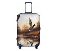 XDCYWBZDBC Mallard Ducks Elastic Travel Luggage Cover Luggage Cover Luggage Case Tao18-32inch Luggage Cover with Zipper Antis Scratch Dust Tight Quick Fixation and Disassembly