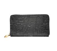 XDCYWBZDBC Math Formula Ladies Long Wallets Travel Wallets Credit Card Holders Large-Capacity Zipper Wallets Business Card Holders Fashion Notecase