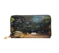 XDCYWBZDBC Math Formula Ladies Long Wallets Travel Wallets Credit Card Holders Large-Capacity Zipper Wallets Business Card Holders Fashion Notecase