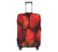 XDCYWBZDBC Red Strawberry Fruit Elastic Travel Luggage Cover Luggage Cover Luggage Case Tao18-32inch Luggage Cover with Zipper Antis Scratch Dust Tight Quick Fixation and Disassembly