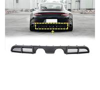 XDDHH Car Rear Bumper Diffuser For Porsche 911 Carrera 4 GTS 3.0T 2017 Car Rear Lower Chassis Anti Collision Exterior Spoiler Protection Accessories