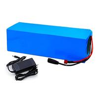 XDDQ E-Bike Battery 60V 13Ah/15Ah/20Ah Lithium Ion Battery Electric Bicycle Battery for 67.2 V E-Bike Electric Bicycle Scooter with BMS + 67.2 V Charger (60V-13AH)